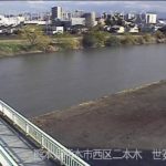 白川 世安橋のライブカメラ|熊本県熊本市のサムネイル