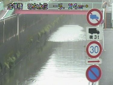 白子川 成増橋のライブカメラ|東京都板橋区