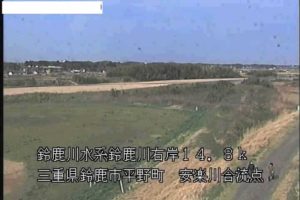三重県亀山市 鈴鹿川 鹿島橋（県）のライブカメラ