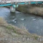 栃津川 流観橋のライブカメラ|富山県立山町のサムネイル