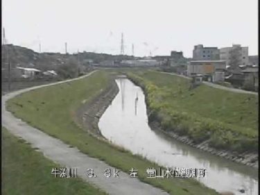牛渕川 堂山水位観測所のライブカメラ|静岡県菊川市