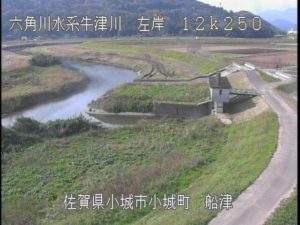 佐賀県小城市 牛津川 船津のライブカメラ
