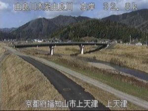 京都府福知山市 由良川 上天津のライブカメラ