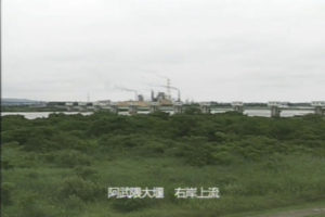 宮城県亘理町 阿武隈川 大堰右岸上流のライブカメラ