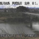 阿武隈川 永徳橋下流のライブカメラ|福島県郡山市のサムネイル