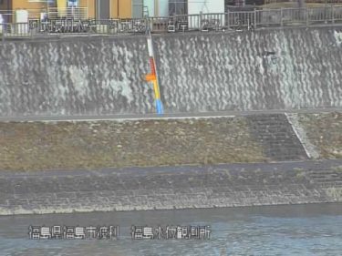 阿武隈川 福島水位観測所のライブカメラ|福島県福島市