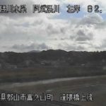 阿武隈川 逢隈橋上流左岸のライブカメラ|福島県郡山市のサムネイル