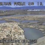 阿武隈川 摺上川合流右岸のライブカメラ|福島県福島市のサムネイル