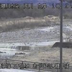 荒川 あづま公園橋下流のライブカメラ|福島県福島市のサムネイル