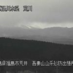 荒川 吾妻山山系砂防出張所のライブカメラ|福島県福島市のサムネイル