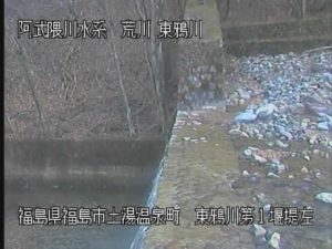 福島県福島市 荒川 東鴉川上流左岸のライブカメラ