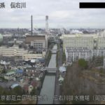 伝右川 足立区花畑のライブカメラ|東京都足立区のサムネイル
