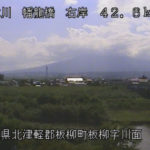 岩木川 幡龍橋のライブカメラ|青森県板柳町のサムネイル