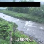 気仙川 川口橋付近のライブカメラ|岩手県住田町のサムネイル