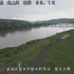 北上川 登米大橋（上流）のライブカメラ|宮城県登米市のサムネイル