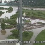 北上川 柳津地区（南沢川水門）のライブカメラ|宮城県登米市のサムネイル