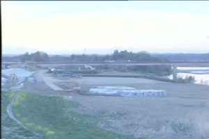 茨城県城里町 那珂川 江川排水樋門のライブカメラ