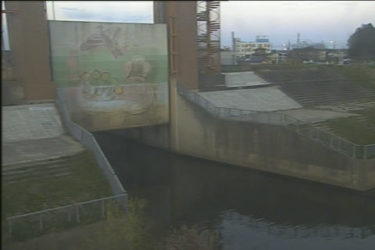 那珂川 内川水門のライブカメラ|茨城県水戸市