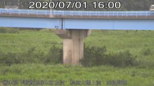 栃木県小山市 思川 松原大橋右岸上流のライブカメラ