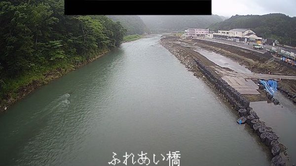 小本川 ふれあい橋のライブカメラ 岩手県岩泉町