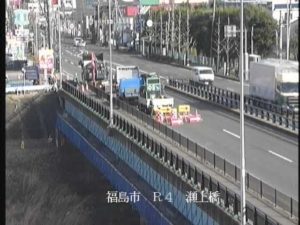 福島県福島市 国道4号 瀬の上橋のライブカメラ