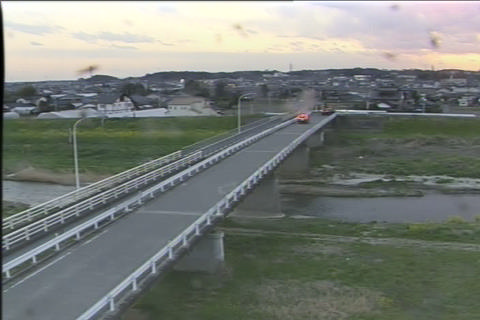 里川 機初水位観測所のライブカメラ 茨城県常陸太田市