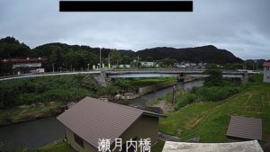 岩手県軽米町 瀬月内川 瀬月内橋のライブカメラ