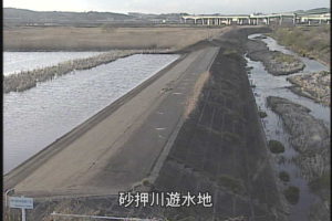 宮城県多賀城市 砂押川 遊水地のライブカメラ