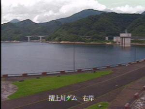福島県福島市 摺上川ダム 右岸のライブカメラ