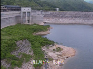 福島県福島市 摺上川ダム 取水塔のライブカメラ
