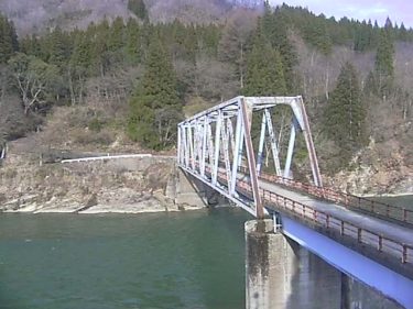只見川 柴倉橋1のライブカメラ|福島県只見町