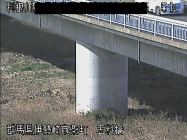 利根川 五料橋のライブカメラ|群馬県伊勢崎市