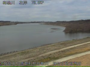 茨城県利根町 利根川 押付のライブカメラ