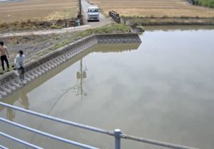 佐賀県小城市 牛津川 芦刈第二排水路のライブカメラ