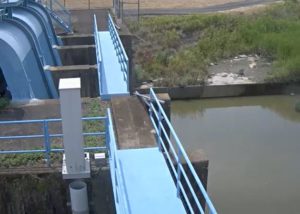 佐賀県小城市 牛津川 上坪排水機場のライブカメラ