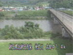 米代川 栄橋のライブカメラ|秋田県北秋田市のサムネイル