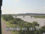 米代川 米代新橋のライブカメラ|秋田県能代市のサムネイル
