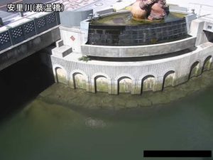 沖縄県那覇市 安里川 蔡温橋のライブカメラ