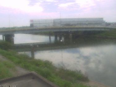 日光川 古瀬水位観測所のライブカメラ|愛知県愛西市