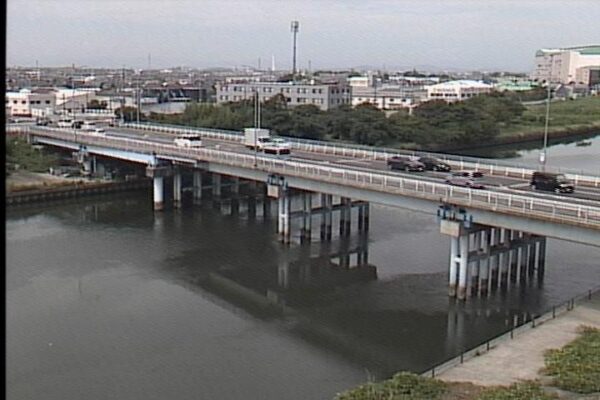新川 萱津橋のライブカメラ|愛知県あまの市 新川 萱津橋のライブカメラ|愛知県あまの市