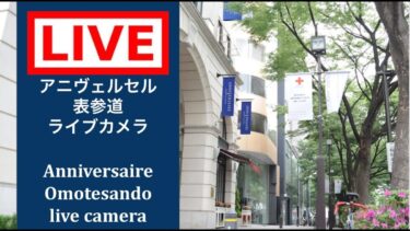 アニヴェルセル表参道から表参道のライブカメラ|東京都渋谷区