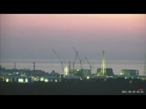 福島県大熊町 福島第一原子力発電所外観のライブカメラ