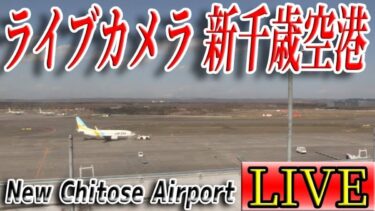 新千歳空港ターミナルのライブカメラ|北海道千歳市