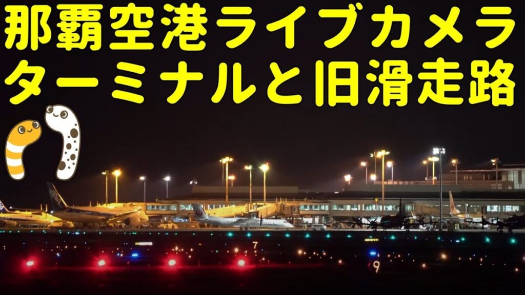 那覇空港ターミナル旧滑走路のライブカメラ|沖縄県豊見城市 那覇空港ターミナル旧滑走路のライブカメラ|沖縄県豊見城市