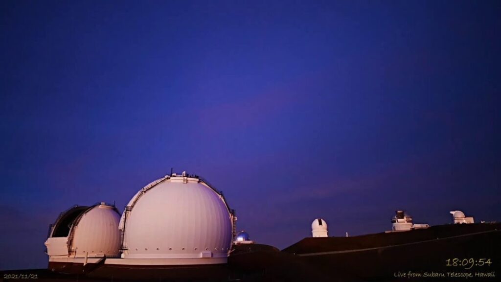 すばる望遠鏡よりハワイ上空・星空天体のライブカメラ|アメリカハワイ州 すばる望遠鏡よりハワイ上空・星空天体のライブカメラ|アメリカハワイ州