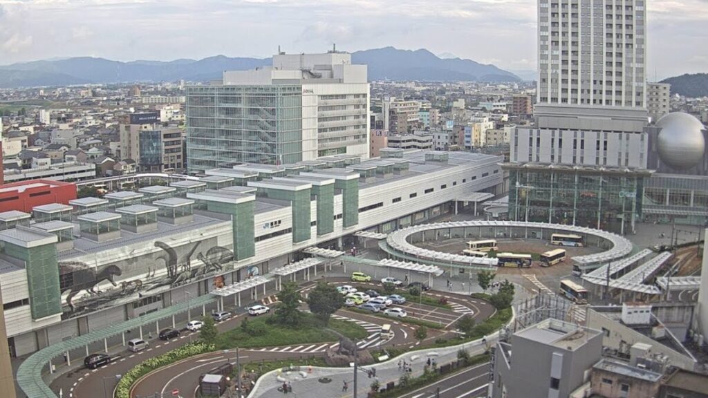 福井駅西口のライブカメラ|福井県福井市 福井駅西口のライブカメラ|福井県福井市