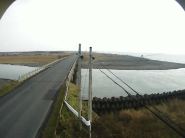 安平川 勇払橋のライブカメラ|北海道苫小牧市