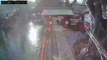 生島足島神社・東御門のライブカメラ|長野県上田市