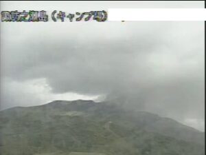 鹿児島県十島村 諏訪之瀬島 キャンプ場のライブカメラ