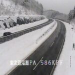 東北自動車道 湯瀬パーキングエリアのライブカメラ|秋田県鹿角市のサムネイル